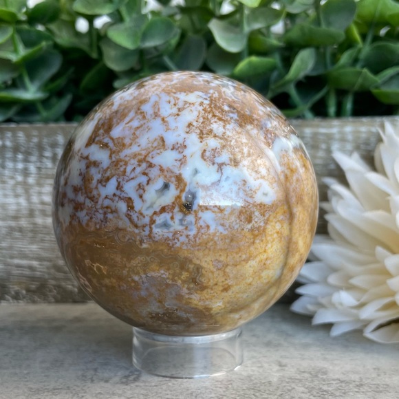 Ocean Jasper Sphere - Picture 3 of 17